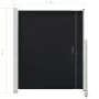 Toldo lateral retráctil para patio 160x300 cm negro de vidaXL, Sombrillas - Ref: Foro24-45193, Precio: 57,95 €, Descuento: %