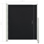 Toldo lateral retráctil para patio 160x300 cm negro de vidaXL, Sombrillas - Ref: Foro24-45193, Precio: 58,90 €, Descuento: %