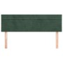 Cabeceros 2 unidades terciopelo verde oscuro 72x5x78/88 cm de , Cabeceros y pies de cama - Ref: Foro24-346155, Precio: 56,05 ...
