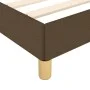 Bed frame with headboard in brown fabric 160x200 cm by , Beds and slatted bases - Ref: Foro24-3125311, Price: 264,45 €, Disco...