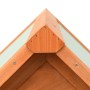 Caseta para perros madera maciza pino y abeto 72x85x82 cm de vidaXL, Casetas para perros - Ref: Foro24-170639, Precio: 118,76...