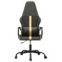 Silla gaming cuero sintético negro y dorado de , Sillones para videojuegos - Ref: Foro24-3143789, Precio: 104,69 €, Descuento: %