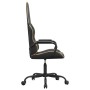 Silla gaming cuero sintético negro y dorado de , Sillones para videojuegos - Ref: Foro24-3143789, Precio: 106,26 €, Descuento: %