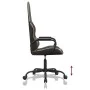 Silla gaming cuero sintético negro y dorado de , Sillones para videojuegos - Ref: Foro24-3143789, Precio: 104,69 €, Descuento: %