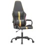 Silla gaming cuero sintético negro y dorado de , Sillones para videojuegos - Ref: Foro24-3143789, Precio: 106,26 €, Descuento: %
