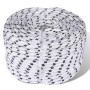 Cuerda trenzada poliéster 8 mm 500 mm blanco de vidaXL, Sogas y cuerdas metálicas - Ref: Foro24-143792, Precio: 137,75 €, Des...