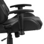 Silla gaming giratoria PVC gris en Sillas gaming | Comprar online en Foru.es