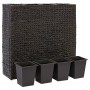Arriate con 4 macetas jacinto de agua negro de vidaXL, Maceteros y jardineras - Ref: Foro24-45576, Precio: 122,86 €, Descuent...