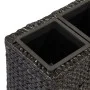 Arriate con 4 macetas jacinto de agua negro de vidaXL, Maceteros y jardineras - Ref: Foro24-45576, Precio: 121,25 €, Descuent...