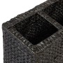 Arriate con 4 macetas jacinto de agua negro de vidaXL, Maceteros y jardineras - Ref: Foro24-45576, Precio: 122,86 €, Descuent...