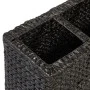 Arriate con 4 macetas jacinto de agua negro de vidaXL, Maceteros y jardineras - Ref: Foro24-45576, Precio: 121,25 €, Descuent...
