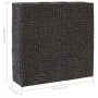 Arriate con 4 macetas jacinto de agua negro de vidaXL, Maceteros y jardineras - Ref: Foro24-45576, Precio: 121,25 €, Descuent...