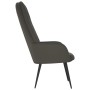Sillón de relax de terciopelo gris oscuro de , Sillones - Ref: Foro24-341195, Precio: 91,52 €, Descuento: %