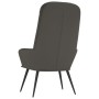 Sillón de relax de terciopelo gris oscuro de , Sillones - Ref: Foro24-341195, Precio: 91,52 €, Descuento: %