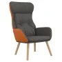 Sillón de relax de tela y PVC gris oscuro de , Sillones - Ref: Foro24-341302, Precio: 106,10 €, Descuento: %
