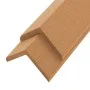 Angle moldings 5 pcs WPC teak color 170 cm by vidaXL, Floors and carpets - Ref: Foro24-45021, Price: 46,52 €, Discount: %