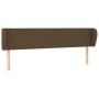 Cabecero de tela gris oscuro 163x23x78/88 cm de , Cabeceros y pies de cama - Ref: Foro24-3116873, Precio: 73,58 €, Descuento: %