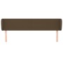 Cabecero de tela gris oscuro 163x23x78/88 cm de , Cabeceros y pies de cama - Ref: Foro24-3116873, Precio: 73,58 €, Descuento: %