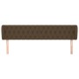 Cabecero de tela gris oscuro 203x23x78/88 cm de , Cabeceros y pies de cama - Ref: Foro24-3117505, Precio: 106,02 €, Descuento: %