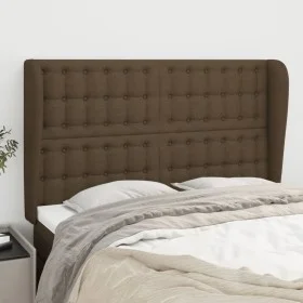 Cabecero con orejas de tela gris claro 147x23x118/128 cm de , Cabeceros y pies de cama - Ref: Foro24-3118391, Precio: 117,59 ...