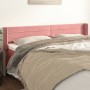 Cabecero de terciopelo rosa 163x16x78/88 cm de , Cabeceros y pies de cama - Ref: Foro24-3118967, Precio: 65,87 €, Descuento: %