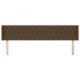 Cabecero de tela gris oscuro 183x16x78/88 cm de , Cabeceros y pies de cama - Ref: Foro24-3119121, Precio: 86,65 €, Descuento: %