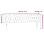Cabecero con LED de tela marrón oscuro 183x16x78/88 cm de , Cabeceros y pies de cama - Ref: Foro24-3123589, Precio: 94,37 €, ...