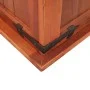Baúl de almacenamiento 3 piezas de madera maciza de acacia de vidaXL, Baúles de almacenamiento - Ref: Foro24-247243, Precio: ...