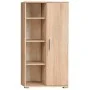 Mueble de salón de pared para TV con luces LED roble Sonoma de vidaXL, Muebles TV - Ref: Foro24-246029, Precio: 511,38 €, Des...