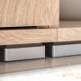 Mueble de salón de pared para TV con luces LED roble Sonoma de vidaXL, Muebles TV - Ref: Foro24-246029, Precio: 574,36 €, Des...