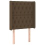 Cama box spring colchón y luces LED tela marrón oscuro 80x200cm de , Camas y somieres - Ref: Foro24-3139072, Precio: 362,33 €...