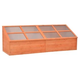 Invernadero de madera 180x57x62 cm de vidaXL, Invernaderos - Ref: Foro24-170648, Precio: 157,25 €, Descuento: %
