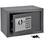 HI Caja fuerte con cierre eléctrico gris 31x20x20 cm de HI, Cajas fuertes - Ref: Foro24-423957, Precio: 63,38 €, Descuento: %