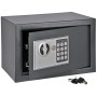 HI Caja fuerte con cierre eléctrico gris 31x20x20 cm de HI, Cajas fuertes - Ref: Foro24-423957, Precio: 63,38 €, Descuento: %