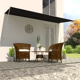 Toldo retráctil 400x150 cm gris antracita de vidaXL, Toldos - Ref: Foro24-143763, Precio: 75,55 €, Descuento: %