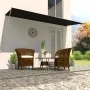 Toldo retráctil 400x150 cm gris antracita de vidaXL, Toldos - Ref: Foro24-143763, Precio: 75,55 €, Descuento: %
