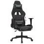 Gaming chair with footrest black gray synthetic leather by , Gaming chairs - Ref: Foro24-3143703, Price: 132,93 €, Discount: %