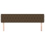 Cabeceros 2 unidades de tela marrón oscuro 90x7x78/88 cm de , Cabeceros y pies de cama - Ref: Foro24-346371, Precio: 78,17 €,...