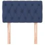 Cabecero de tela azul 80x7x78/88 cm de , Cabeceros y pies de cama - Ref: Foro24-346304, Precio: 39,94 €, Descuento: %