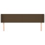 Cabecero de tela gris oscuro 163x16x78/88 cm de , Cabeceros y pies de cama - Ref: Foro24-3118497, Precio: 70,81 €, Descuento: %