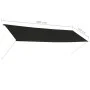Toldo retráctil 400x150 cm gris antracita de vidaXL, Toldos - Ref: Foro24-143763, Precio: 75,55 €, Descuento: %