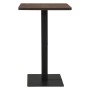 Mesa de bistró ceniza oscuro 78,5x78,5x107 cm de , Mesas de cocina y de comedor - Ref: Foro24-321929, Precio: 140,76 €, Descu...