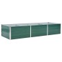 Arriate de jardín de acero galvanizado verde 240x80x45 cm de , Maceteros y jardineras - Ref: Foro24-44843, Precio: 70,08 €, D...