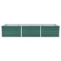 Arriate de jardín de acero galvanizado verde 240x80x45 cm de , Maceteros y jardineras - Ref: Foro24-44843, Precio: 70,08 €, D...
