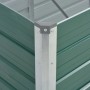 Arriate de jardín de acero galvanizado verde 240x80x45 cm de , Maceteros y jardineras - Ref: Foro24-44843, Precio: 70,08 €, D...
