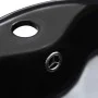 Lavabo con rebosadero 36x13 cm cerámica negro de vidaXL, Lavabos - Ref: Foro24-143912, Precio: 53,78 €, Descuento: %
