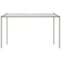 Cenador de acero y tela blanco 4x4 180 g/m² de , Carpas y cenadores - Ref: Foro24-362464, Precio: 235,09 €, Descuento: %