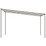 Cenador de acero y tela blanco 4x4 180 g/m² de , Carpas y cenadores - Ref: Foro24-362464, Precio: 235,09 €, Descuento: %
