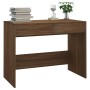 Escritorio madera de ingeniería marrón roble 101x50x76,5 cm de , Escritorios - Ref: Foro24-812998, Precio: 109,88 €, Descuent...