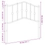 Cabecero de metal negro 90 cm de , Cabeceros y pies de cama - Ref: Foro24-373817, Precio: 23,23 €, Descuento: %